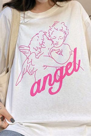 Cute Everyday Outfits, Outfit Inspo Casual Angel T-Shirt