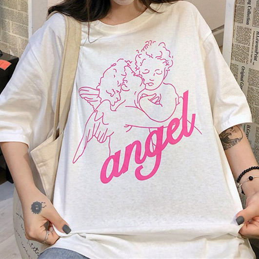 Cute Everyday Outfits, Outfit Inspo Casual Angel T-Shirt Cute Everyday Outfits, Outfit Inspo Casual Angel T-Shirt