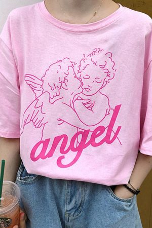 Cute Everyday Outfits, Outfit Inspo Casual Angel T-Shirt