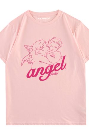 Cute Everyday Outfits, Outfit Inspo Casual Angel T-Shirt