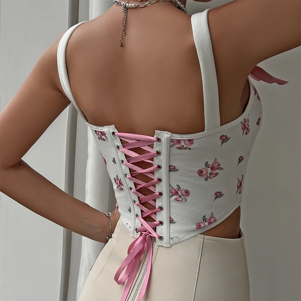 Cute Everyday Outfits, Outfit Inspo Casual Angelcore Bow Straps Corset Cute Everyday Outfits, Outfit Inspo Casual Angelcore Bow Straps Corset
