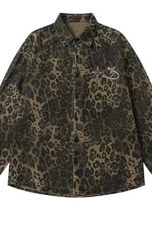 Cute Everyday Outfits, Outfit Inspo Casual Animal Attraction Leopard Oversized Jacket