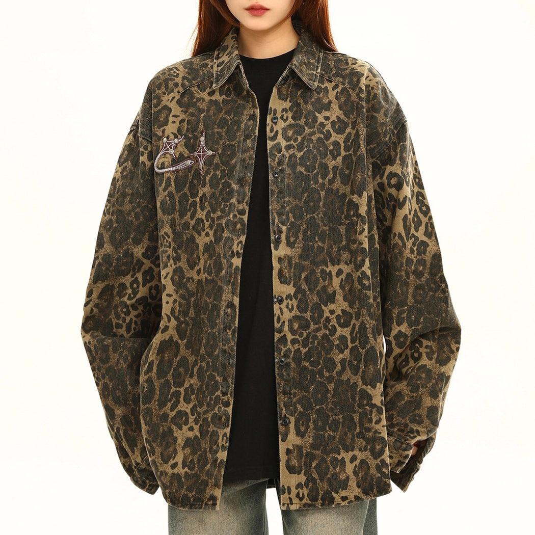 Cute Everyday Outfits, Outfit Inspo Casual Animal Attraction Leopard Oversized Jacket