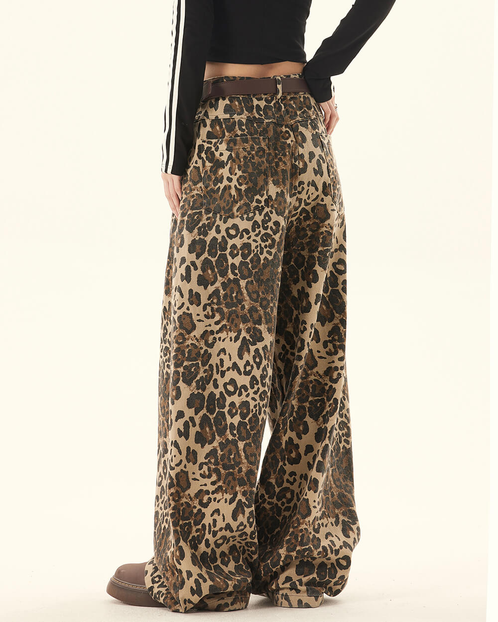 Cute Everyday Outfits, Outfit Inspo Casual Animal Instincts Leopard Print Wide-Leg Pants Cute Everyday Outfits, Outfit Inspo Casual Animal Instincts Leopard Print Wide-Leg Pants