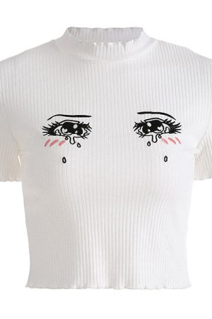 Cute Everyday Outfits, Outfit Inspo Casual Anime Crybaby Tee