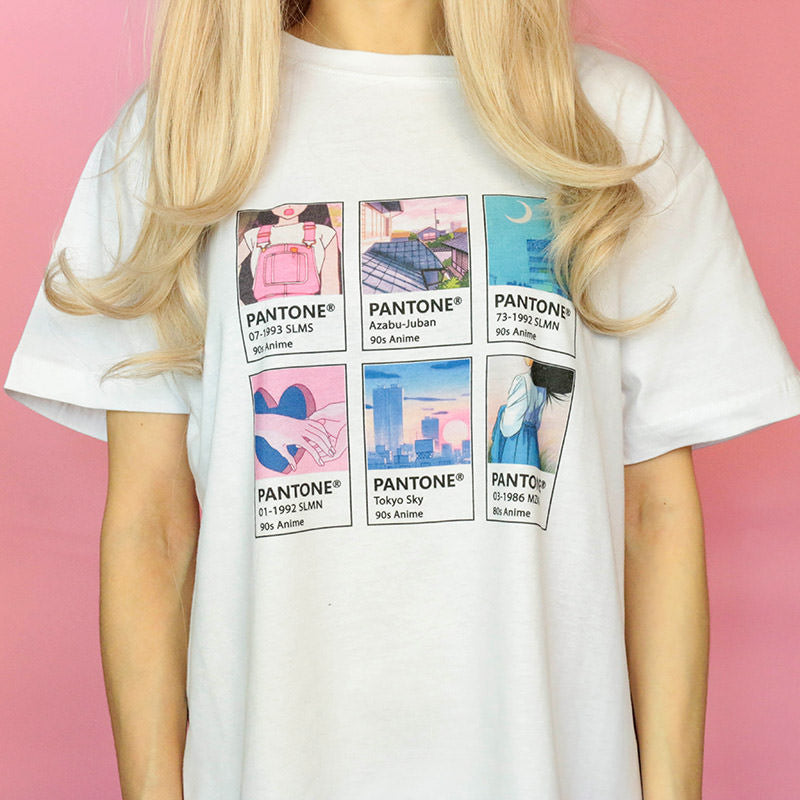 Cute Everyday Outfits, Outfit Inspo Casual Anime Pantone T-Shirt Cute Everyday Outfits, Outfit Inspo Casual Anime Pantone T-Shirt