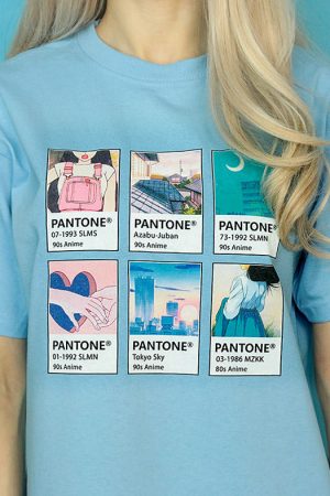 Cute Everyday Outfits, Outfit Inspo Casual Anime Pantone T-Shirt