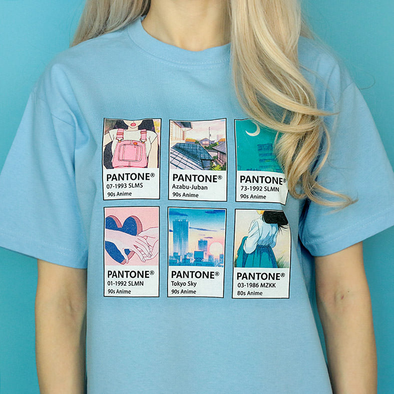 Cute Everyday Outfits, Outfit Inspo Casual Anime Pantone T-Shirt