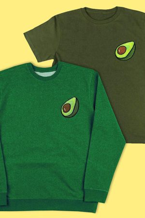 Cute Everyday Outfits, Outfit Inspo Casual Antisocial Avocado Sweat + Tee SET
