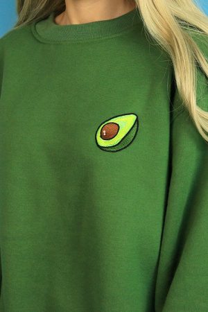 Cute Everyday Outfits, Outfit Inspo Casual Antisocial Avocado Sweatshirt