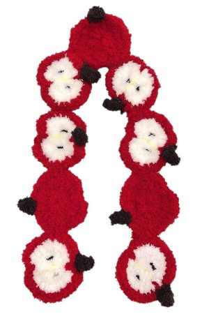 Cute Everyday Outfits, Outfit Inspo Casual Apple Core Crochet Scarf