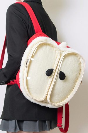 Cute Everyday Outfits, Outfit Inspo Casual Apple-Shaped Backpack