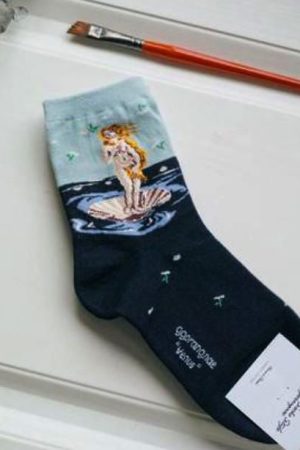 Cute Everyday Outfits, Outfit Inspo Casual Art Series 4 Pack Socks