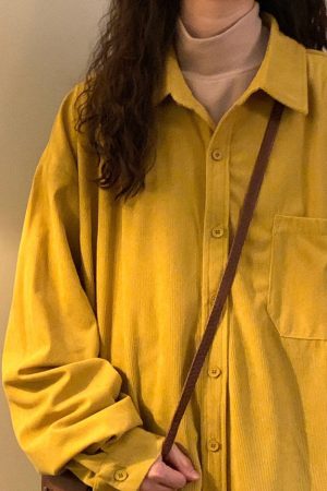 Cute Everyday Outfits, Outfit Inspo Casual Autumn Colors Cord Shirt