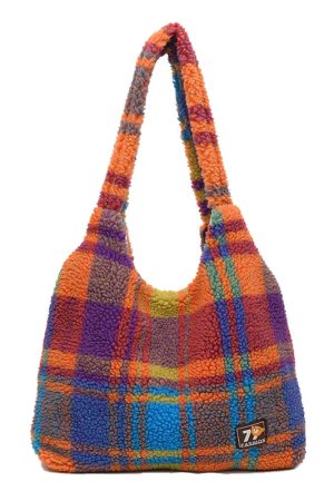 Cute Everyday Outfits, Outfit Inspo Casual Autumn Feels Plaid Tote Bag