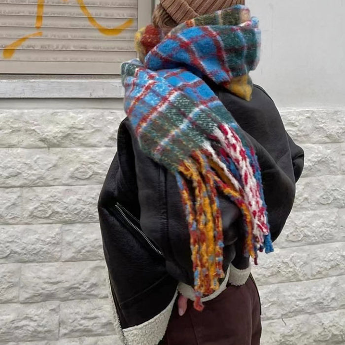 Cute Everyday Outfits, Outfit Inspo Casual Autumn Feels Plaid Wool Scarf Cute Everyday Outfits, Outfit Inspo Casual Autumn Feels Plaid Wool Scarf