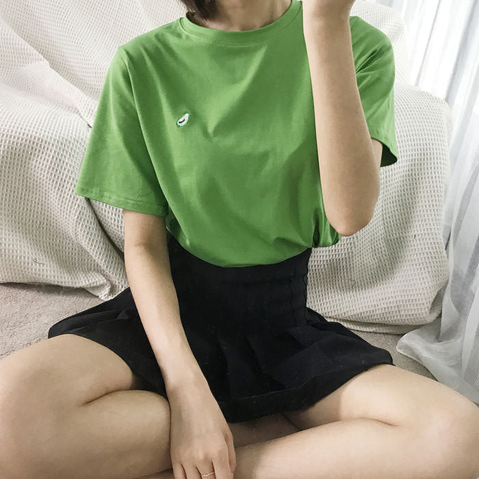 Cute Everyday Outfits, Outfit Inspo Casual Avocado T-Shirt Cute Everyday Outfits, Outfit Inspo Casual Avocado T-Shirt