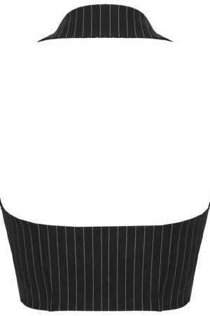 Cute Everyday Outfits, Outfit Inspo Casual Baby Lies Halter Tailored Vest