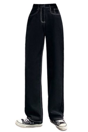 Cute Everyday Outfits, Outfit Inspo Casual Baby Lies Wide Jeans