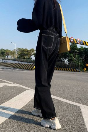 Cute Everyday Outfits, Outfit Inspo Casual Baby Lies Wide Jeans