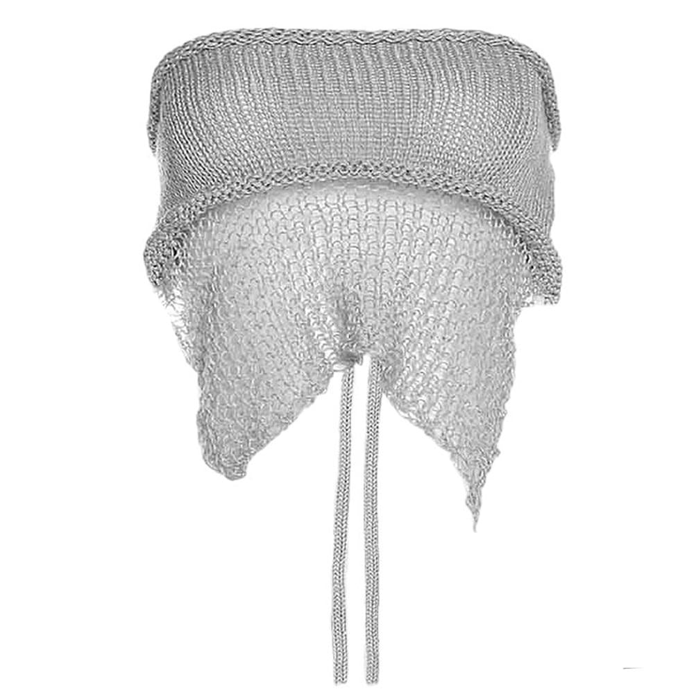 Cute Everyday Outfits, Outfit Inspo Casual Backless Crochet Tube Top