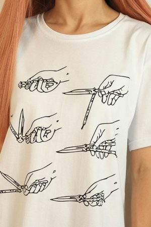 Cute Everyday Outfits, Outfit Inspo Casual Balisong Knife T-Shirt