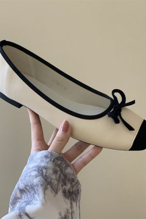 Cute Everyday Outfits, Outfit Inspo Casual Ballet Core Bow Flats