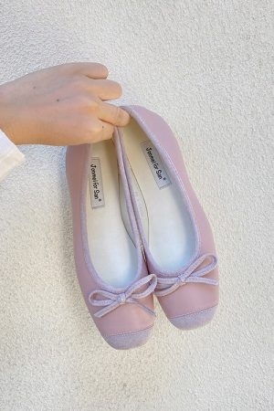 Cute Everyday Outfits, Outfit Inspo Casual Ballet Core Bow Flats