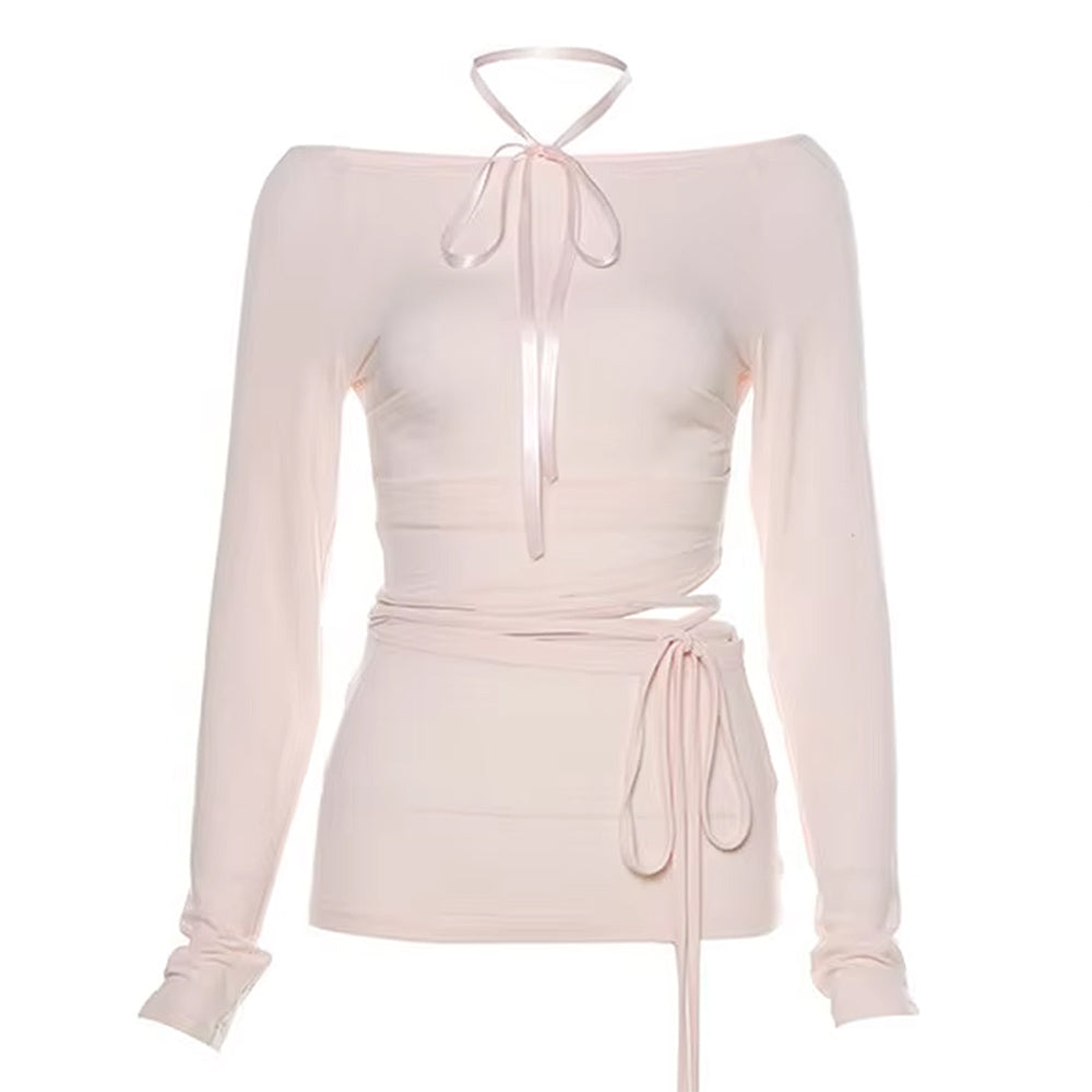 Cute Everyday Outfits, Outfit Inspo Casual Balletcore Aesthetic Long Sleeve Top