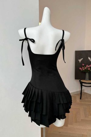 Cute Everyday Outfits, Outfit Inspo Casual Balletcore Aesthetic Pleated Dress