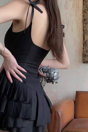 Cute Everyday Outfits, Outfit Inspo Casual Balletcore Aesthetic Pleated Dress