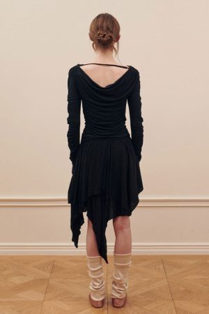 Cute Everyday Outfits, Outfit Inspo Casual Balletcore Asymmetrical Mid Skirt