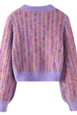 Cute Everyday Outfits, Outfit Inspo Casual Barbiecore Knit Cropped Cardigan