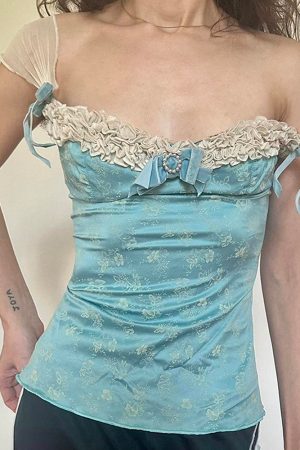 Cute Everyday Outfits, Outfit Inspo Casual Baroque Style Satin Bustier Top