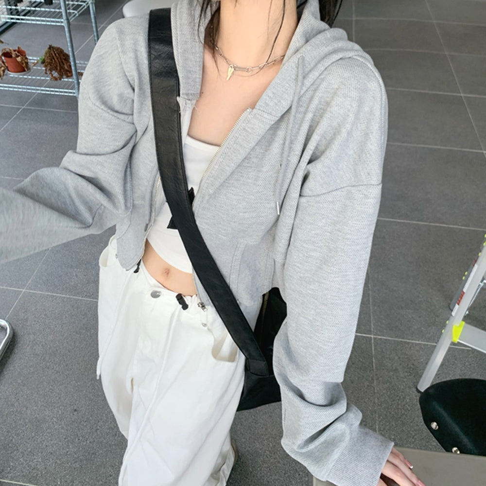 Cute Everyday Outfits, Outfit Inspo Casual Basic Corset Detail Zip Up Hoodie Cute Everyday Outfits, Outfit Inspo Casual Basic Corset Detail Zip Up Hoodie