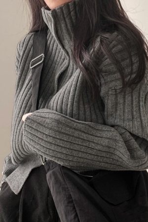 Cute Everyday Outfits, Outfit Inspo Casual Basic Things Grey Button Up Jumper