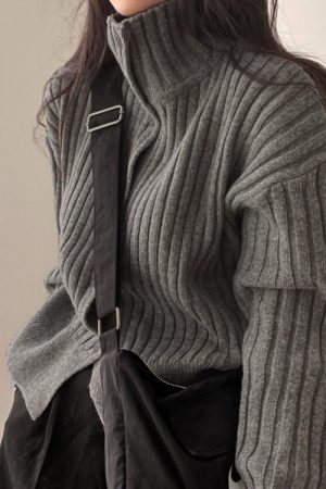 Cute Everyday Outfits, Outfit Inspo Casual Basic Things Grey Button Up Jumper