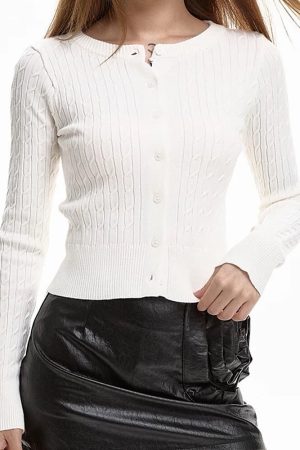 Cute Everyday Outfits, Outfit Inspo Casual Basic Things Ribbed Long Sleeve Top