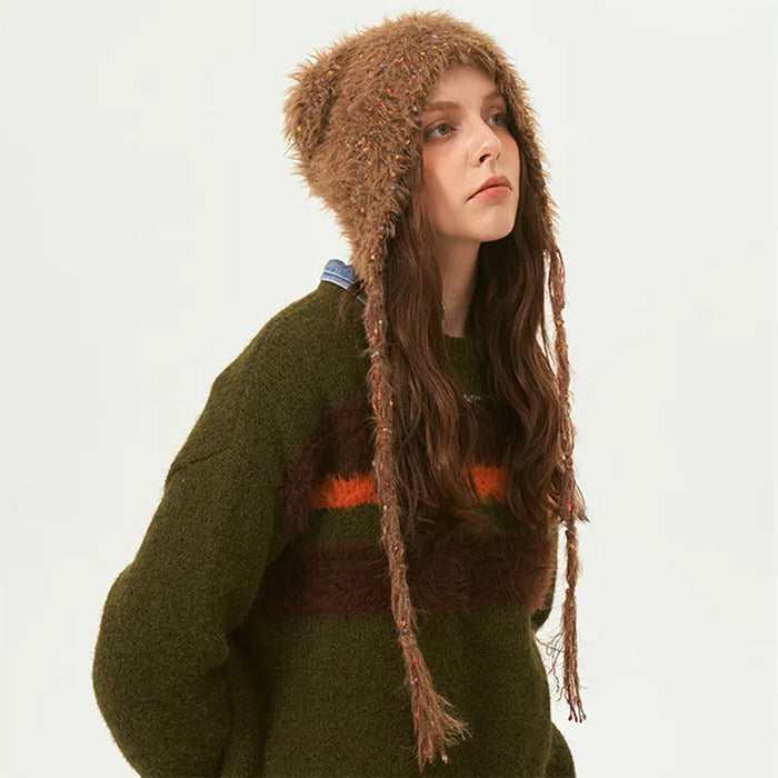 Cute Everyday Outfits, Outfit Inspo Casual Bear Ears Bonnet Hat Cute Everyday Outfits, Outfit Inspo Casual Bear Ears Bonnet Hat