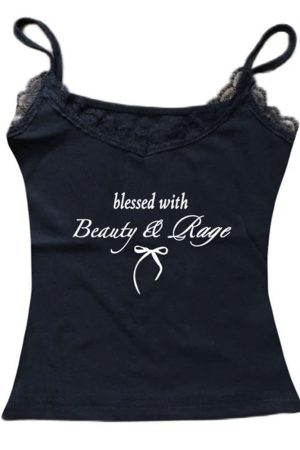 Cute Everyday Outfits, Outfit Inspo Casual Beauty & Rage Y2K Tank Top