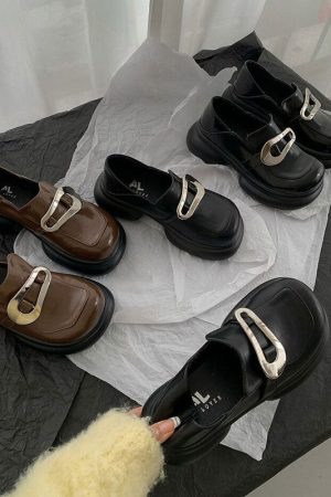 Cute Everyday Outfits, Outfit Inspo Casual Big Buckle Platform Boots