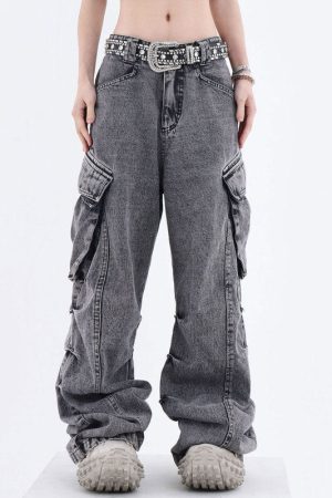 Cute Everyday Outfits, Outfit Inspo Casual Big Ideas Wide Leg Cargo Jeans