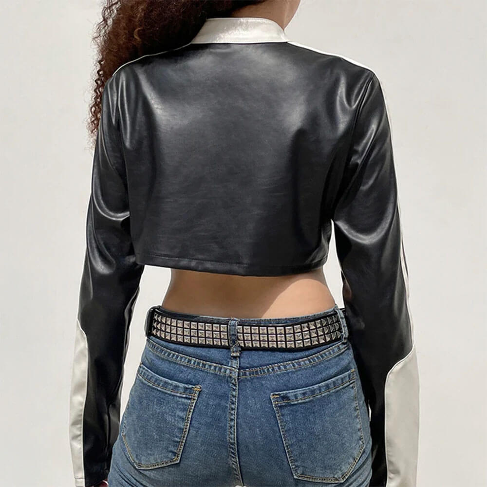 Cute Everyday Outfits, Outfit Inspo Casual Biker Girl Leather Cropped Jacket Cute Everyday Outfits, Outfit Inspo Casual Biker Girl Leather Cropped Jacket
