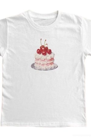 Cute Everyday Outfits, Outfit Inspo Casual Birthday Cake Graphic Tee