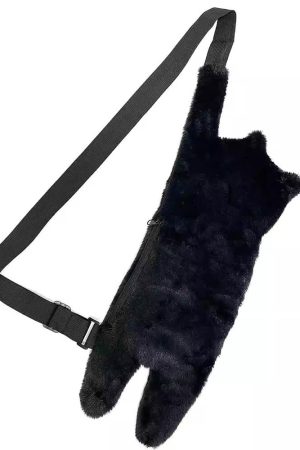 Cute Everyday Outfits, Outfit Inspo Casual Black Cat Crossbody Bag