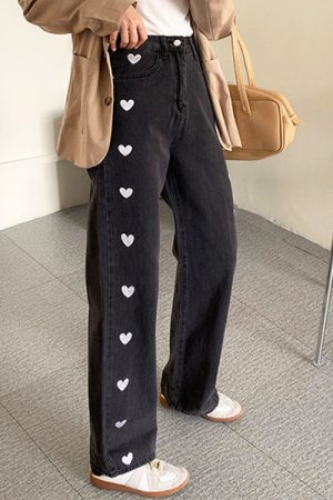 Cute Everyday Outfits, Outfit Inspo Casual Black Hearts Jeans