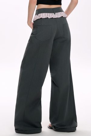 Cute Everyday Outfits, Outfit Inspo Casual Blokette Aesthetic Wide Leg Trousers