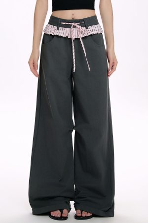 Cute Everyday Outfits, Outfit Inspo Casual Blokette Aesthetic Wide Leg Trousers