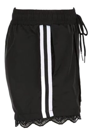 Cute Everyday Outfits, Outfit Inspo Casual Blokette Side Stripe Lace Shorts