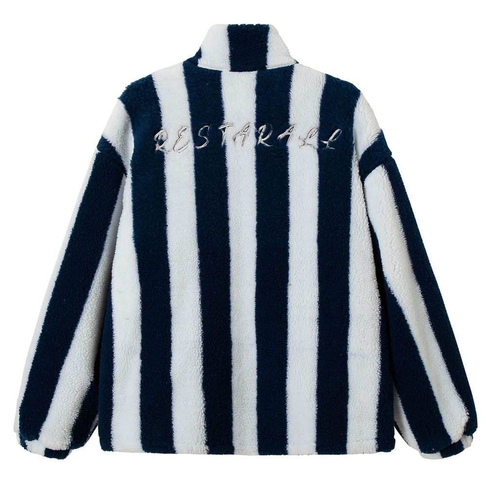 Cute Everyday Outfits, Outfit Inspo Casual Blokette Stripe Fleece Jacket Cute Everyday Outfits, Outfit Inspo Casual Blokette Stripe Fleece Jacket